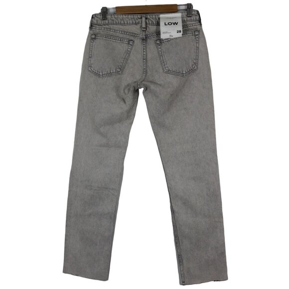 Rag & Bone Dre Raw Hem Boyfriend Jeans Women’s Size 28 Gray Casual - Picture 2 of 16